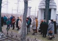 Megemlékezés a szabadkai zsidó temetőben